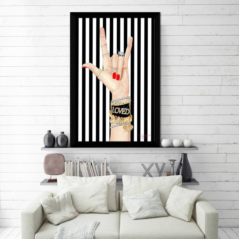 "Loved" by Jodi Print on Acrylic