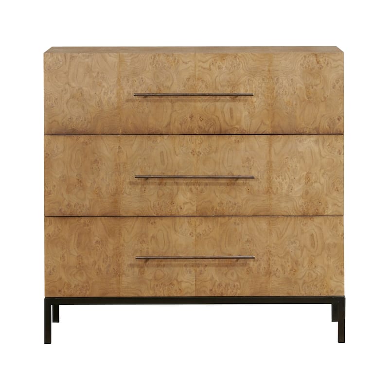 Elk Home Marc Natural Burl Wood 40 Inch Wide Chest