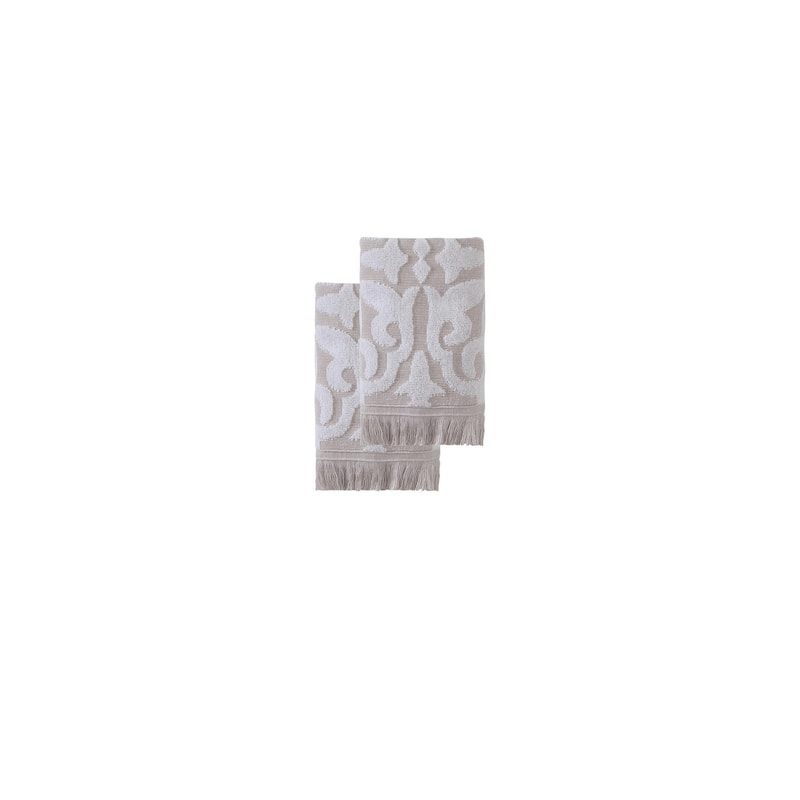 Ozan Premium Home 100% Genuine Turkish Cotton Panache Hand Towels (Set of 2)