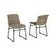 preview thumbnail 3 of 3, Amaris Outdoor Dining Chair, Set of 2 - 18.38" W x 25.5" D x 31.25" H