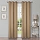 preview thumbnail 43 of 129, Superior Solid Machine Washable Room Darkening Grommet Curtains, Set of 2 42" x 108" - Smoked Ash
