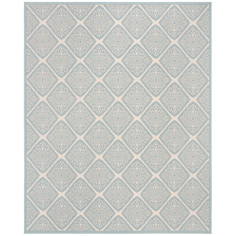 SAFAVIEH Beach House Phyllis Indoor/ Outdoor Waterproof Patio Backyard Rug
