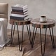 preview thumbnail 1 of 80, Greenage Reclaimed Wood End Table Living Room Night Stand Use