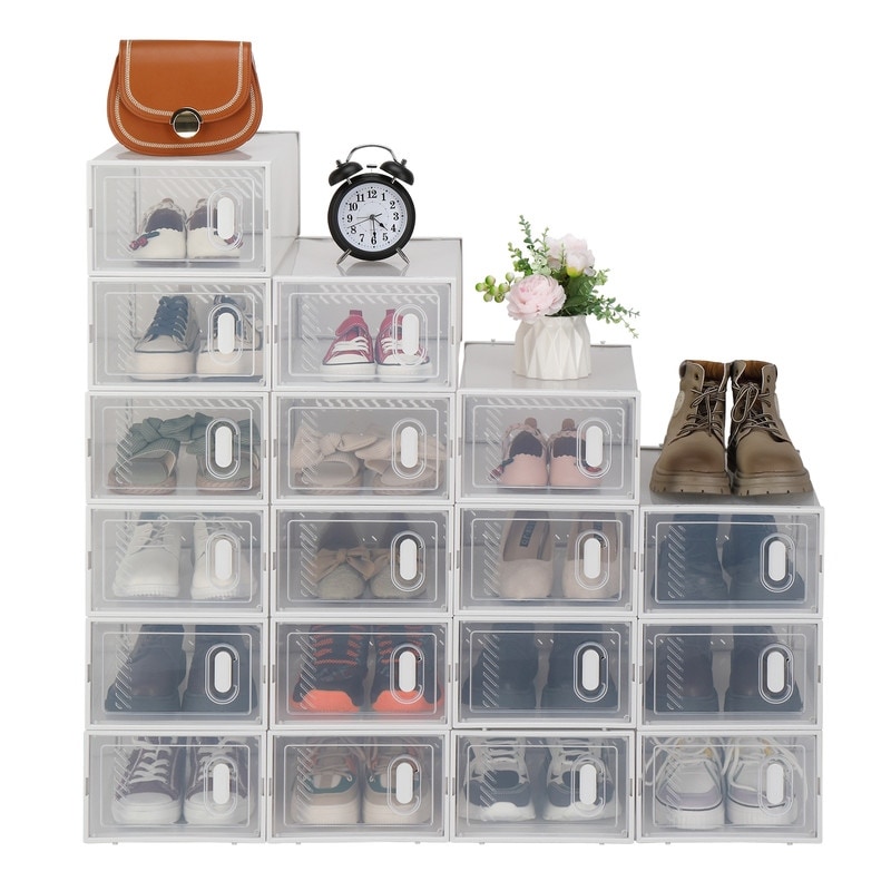 https://ak1.ostkcdn.com/images/products/is/images/direct/7b4bb24616f6579d5eecd7ab9013281cc83a4877/Clear-Plastic-Stackable-Shoe-Storage-Boxes-%28Set-of-18-12-6-%29.jpg