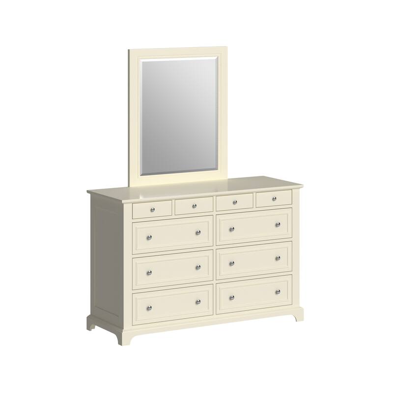 Copper Grove Stanislaus White 8-drawer Dresser with Optional Mirror