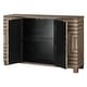 preview thumbnail 4 of 6, Uttermost Layton 48 1/2 Inch Wide Fir Veneer Cabinet with Two Doors by