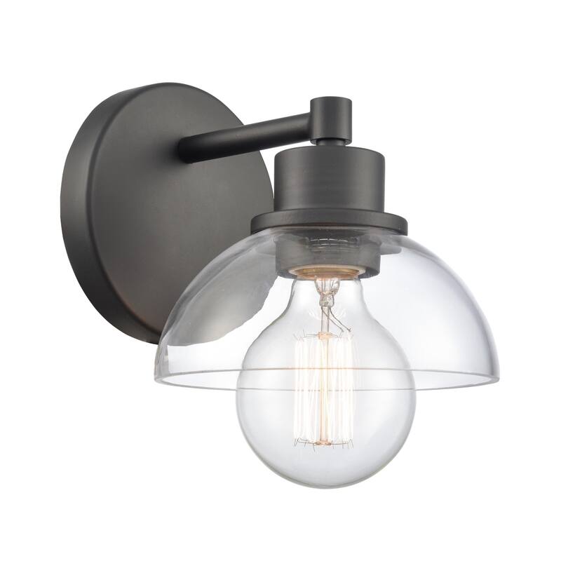 Julian 16-inch Wide 2-Light Vanity Light in Matte Black - 6 - Matte Black