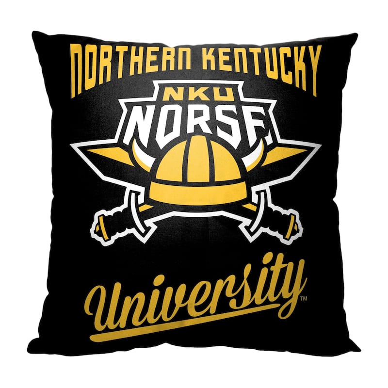 NCAA Horizon League Alumni 18 Inch Throw Pillow - 18" x 18" - Northern Kentucky Norse