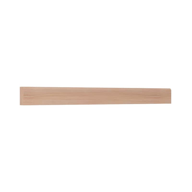 WM52: 7/16-in D x 3/4-in W x 96-in L Americraft Solid Hardwood Stain Grade Shoe Moulding