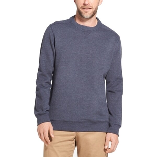 gh bass men's pullover crew sweatshirt