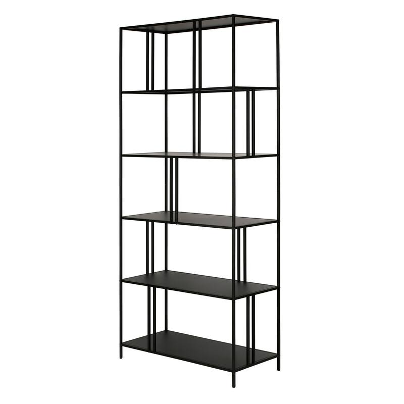 Cortland 34'' Wide Rectangular Bookcase