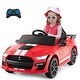preview thumbnail 22 of 38, Costway 12V Licensed Ford Mustang Shelby GT500 Kids Ride on Car with - See Details