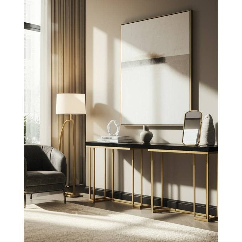 Glass Sculpture Modern Decorative Elegant for Home Decor - 10" White - 8.5" x 3" x 10"