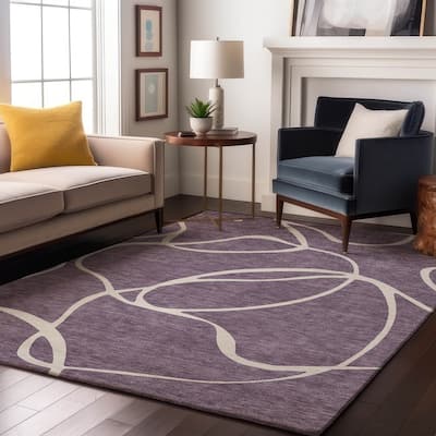 Premium Washable Super Soft Abstract Dash Mayfield Rug