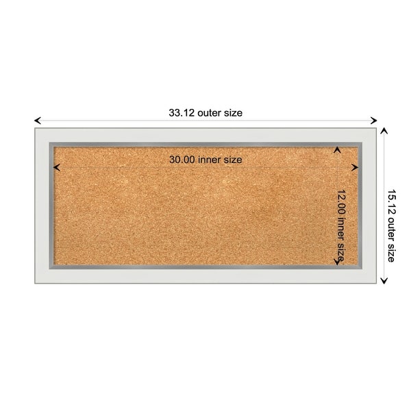 Eva Narrow Framed Cork Bulletin Memo Board Bed Bath & Beyond 33622843