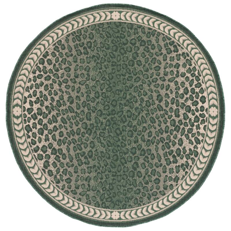 SAFAVIEH Courtyard Sanyi Indoor/ Outdoor Waterproof Patio Backyard Rug