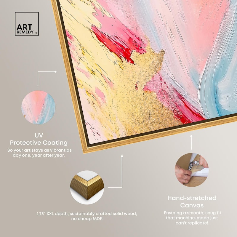 Burst of Energy Canvas Set of 2 by Art Remedy