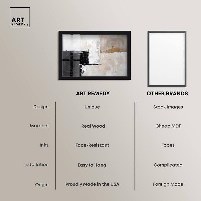 Black Dust and White Ash II Shadowbox by Art Remedy