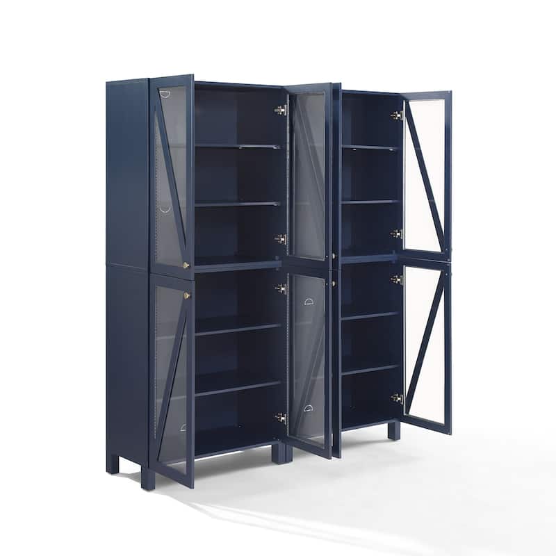 Crosley Cassai 2Pc Storage Pantry Set