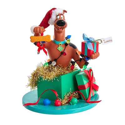 Kurt Adler 5-Inch Foam Mache Scooby Doo In Present