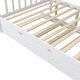 preview thumbnail 8 of 26, Wooden House Bed with Trundle and Shelf