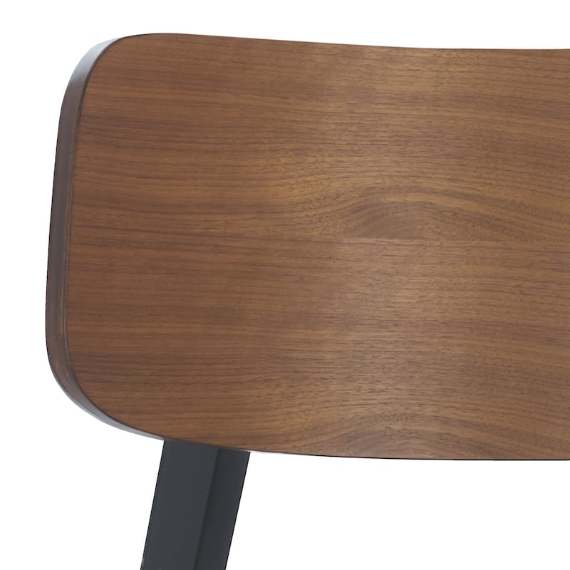 SAFAVIEH COUTURE Divya Wood Dining Chair (Set of 2) - 19"W x 22"D x 31"H