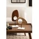 preview thumbnail 8 of 10, Kate and Laurel Yoakes Wood and Marble Art Sculptures - 2 Piece