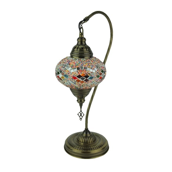 Shop Artistic Style Mosaic Half Heart Multicolor Glass ...