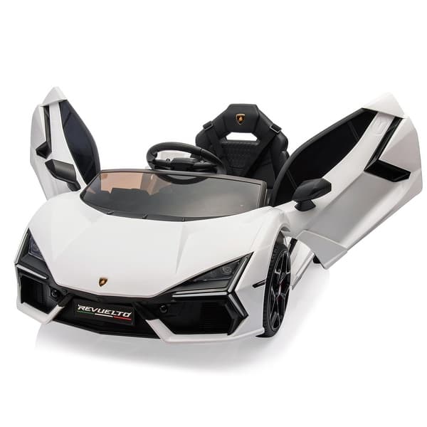 slide 2 of 49, Hetoy 12V Kids Ride On Car White