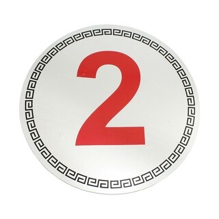 Unique Bargains Fashion Show Identifying Marking Symbol Number 2 Sign ...
