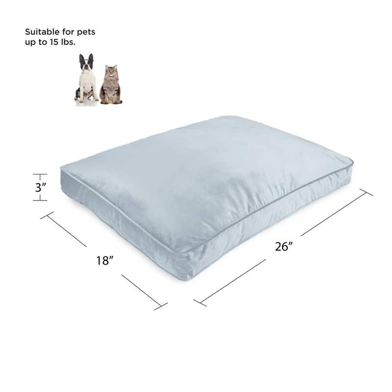 Sherry Kline Double Sided Velvet Dog Bed, Small, Medium, & Large Pets