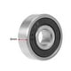 Pack De 10 Roulements à Billes 628-2RS 8x24x8 Mm Double étanchéité - Pour Tours, Moteurs, Imprimantes 3D Et Machines Diverses