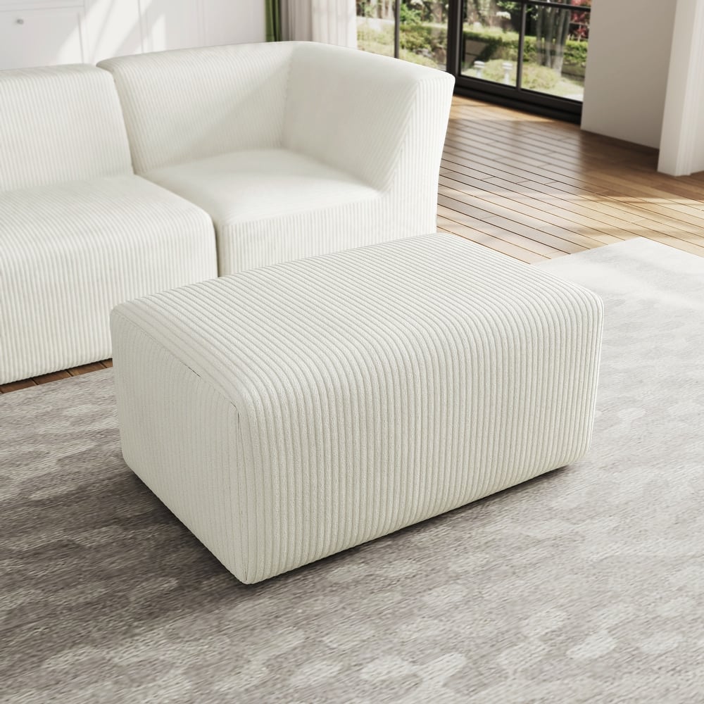 DREAMSIDEA Rectangular Oversized Accent Ottoman
