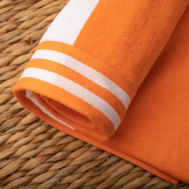 Miranda Haus Winslow Oversized Cabana Stripe 2 Piece Beach Towel