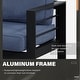 preview thumbnail 30 of 47, Royalcraft 4-Piece All-Aluminum Patio Set with 5" Cushions & 3.2" Widened Armrest, Seats 5, 250 lbs - 4-Piece Sets