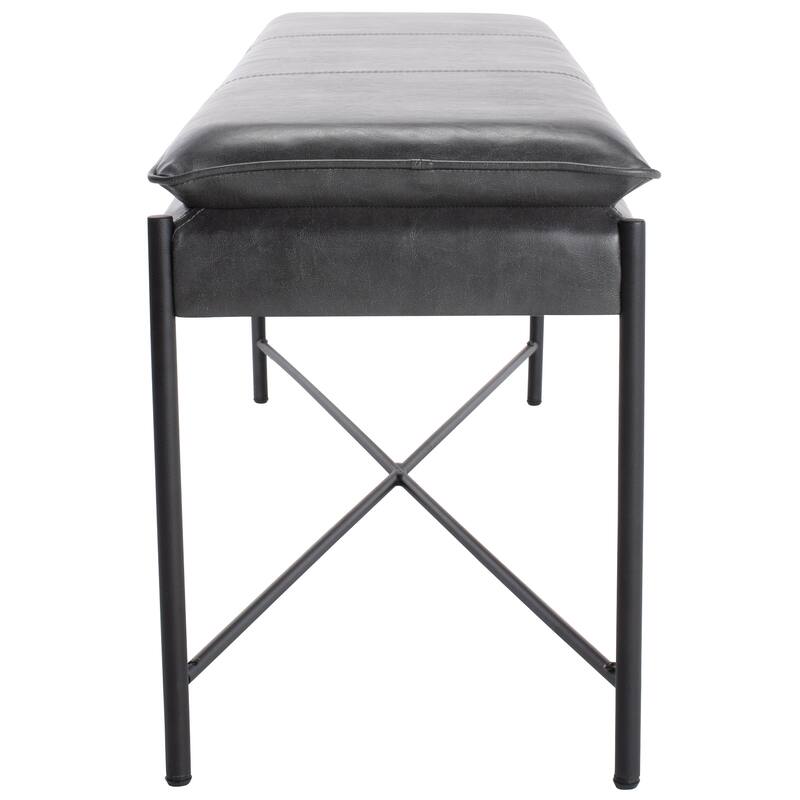SAFAVIEH Sabra Cushioned X-Bench - 50Wx14Dx19H