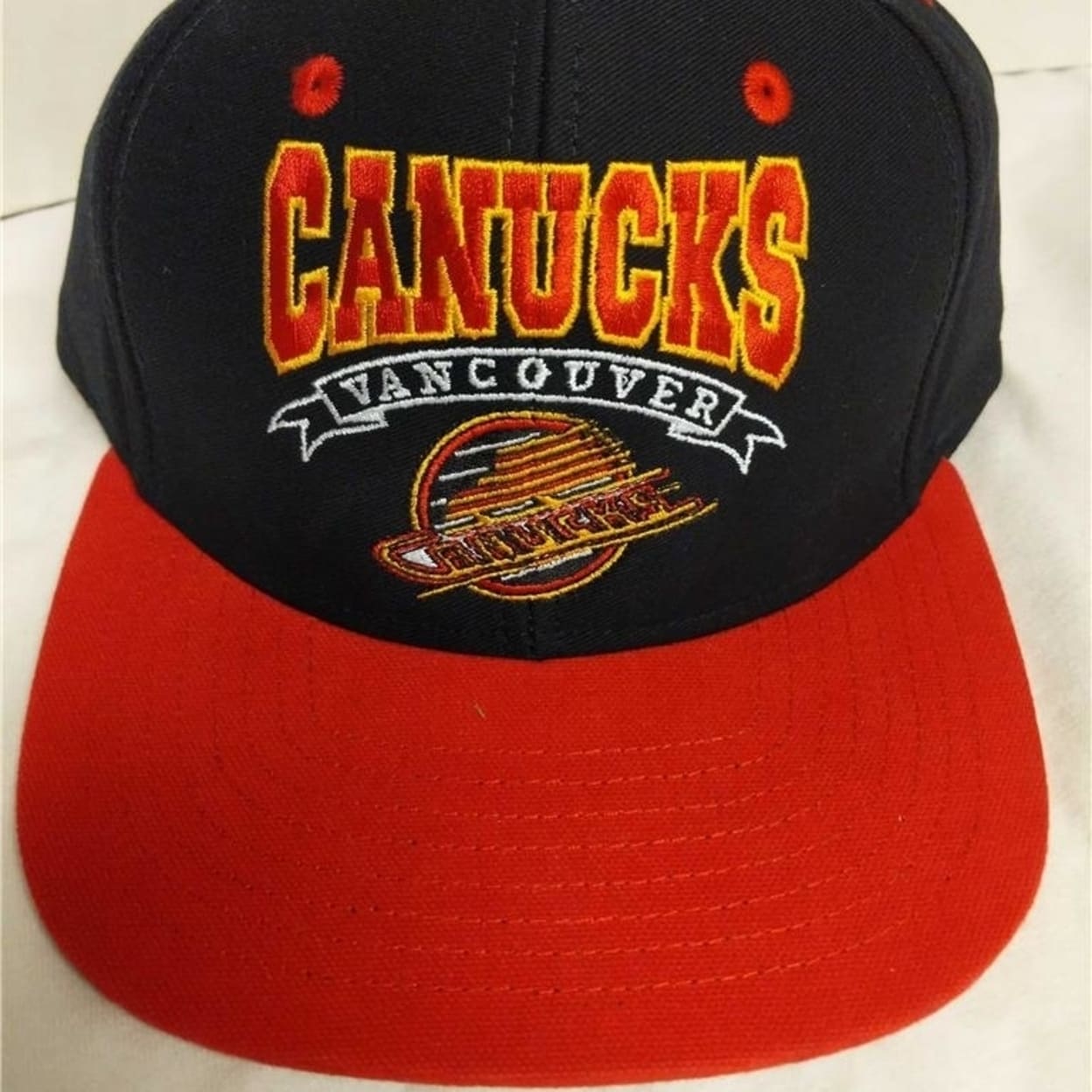 Shop Vancouver Canucks Mens Osfa Flatbrim Snapback Vintage Hockey