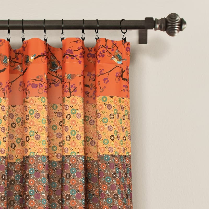 Lush Decor Royal Empire Window Curtain Panel Pair - 84" x 52"