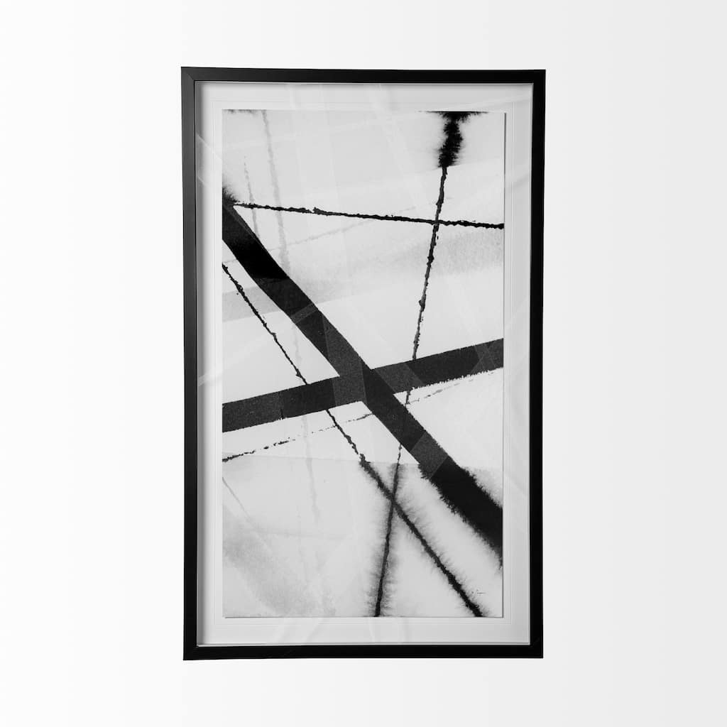 Clouding Mirror II Framed Art Print