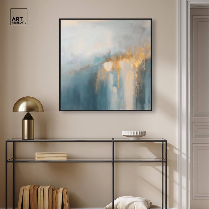 Golden Tears II Canvas by Art Remedy