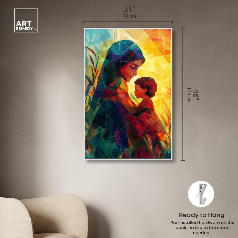Facet of Feeling Canvas by Art Remedy