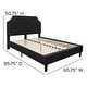 preview thumbnail 96 of 121, Tufted Platform Bed with 10 Inch Pocket Spring Mattress