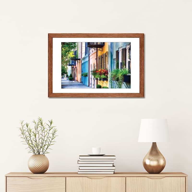 iCanvas "Rainbow Row I" by George Oze PFA