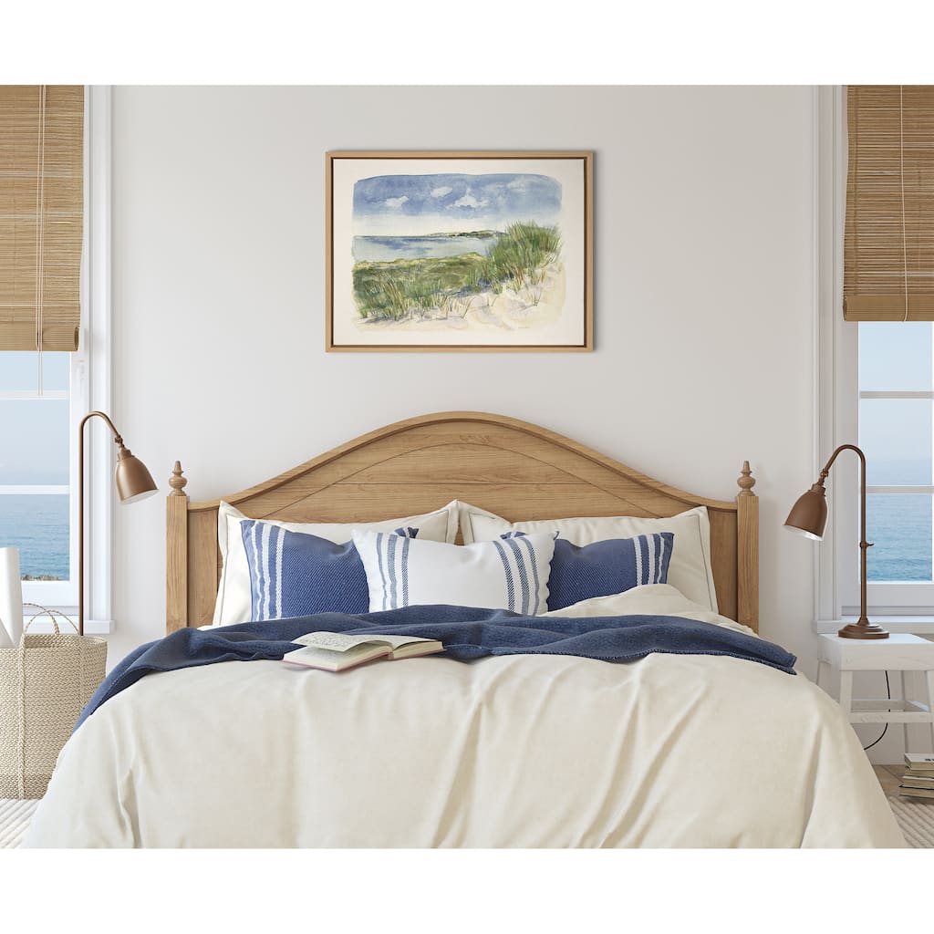 Kate and Laurel Sylvie By The Sea Framed Canvas by Patricia Shaw