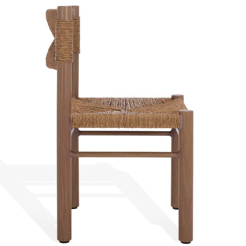 SAFAVIEH Couture Outdoor Patio Furniture Romona Dining Chair, Fully Assembled (Set of 2) - 18"W x 20"D x 32"H