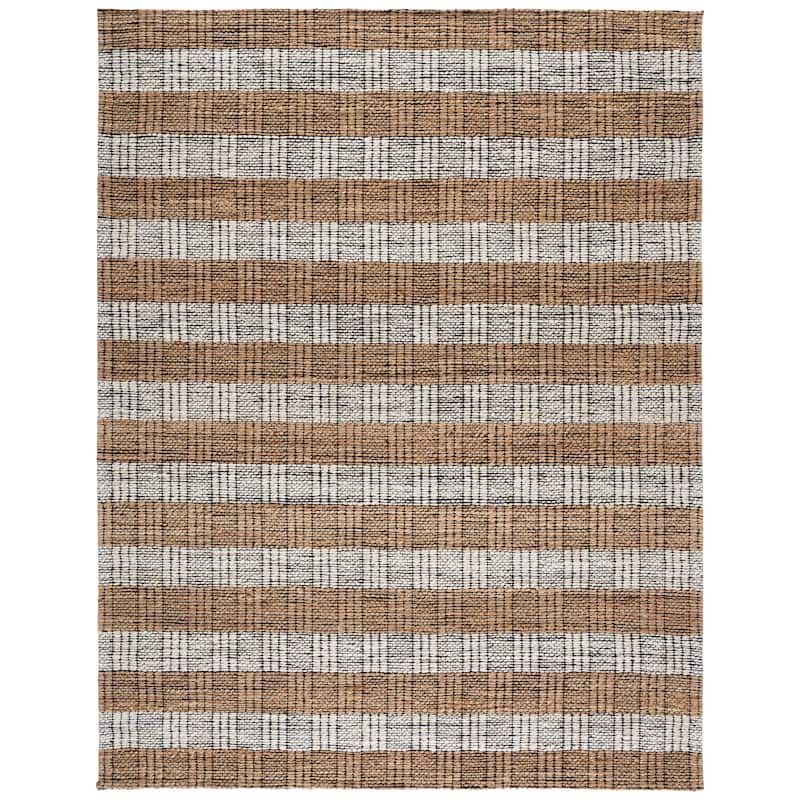 SAFAVIEH Handmade Natural Fiber Dorchen Jute Rug - 8' x 10' - Natural/Ivory