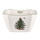 preview thumbnail 8 of 8, Spode Christmas Tree Square Bowl