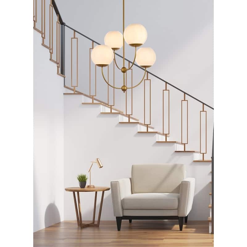 Lane 31.5 inch Pendant with White Shade - N/A