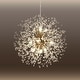 preview thumbnail 59 of 79, 8/9/12/16-Light Modern Linear Sputnik Firework Dandelion Crystal Chandelier