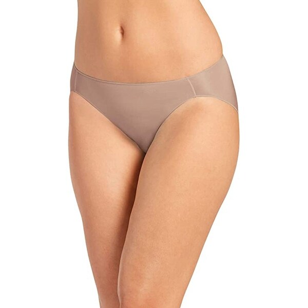 Jockey Women S Underwear No Panty Line Promise Tactel Hi Cut Toasted Beige 7 Overstock 33314649